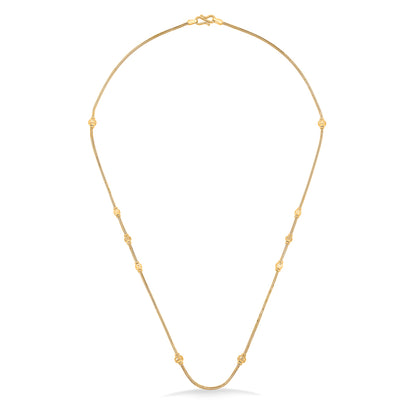 Auric Rhythm Unisex Gold Chain