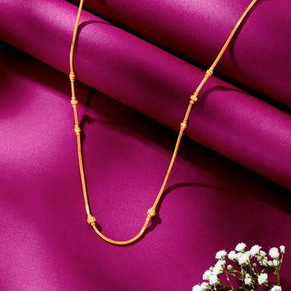 Auric Rhythm Unisex Gold Chain