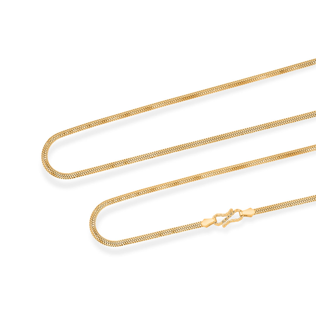 gilded union unisex gold chain