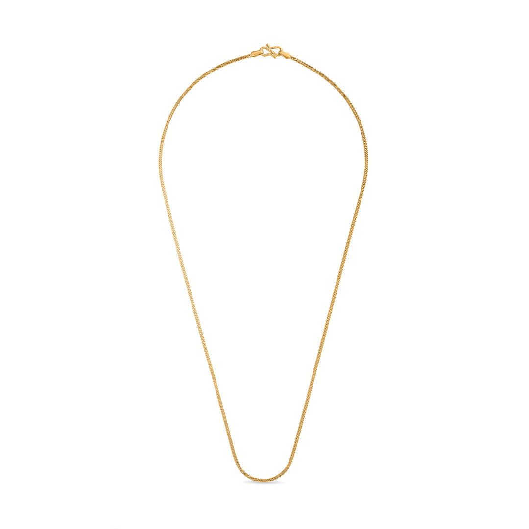 Box Ripple Classic Gold Chain