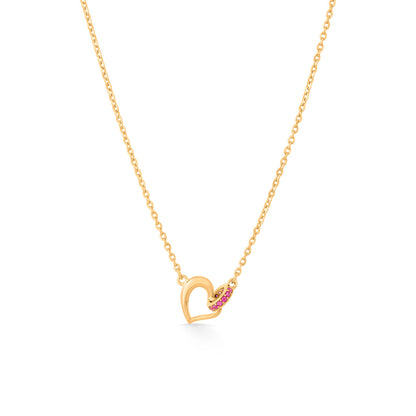 Bound by Love Modern Gold Necklace