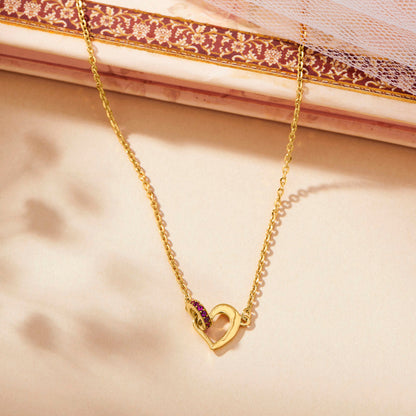 Bound by Love Modern Gold Necklace