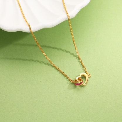 Bound by Love Modern Gold Necklace