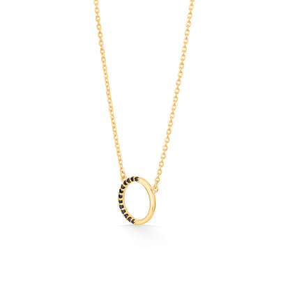 Eon Ring Modern Gold Necklace
