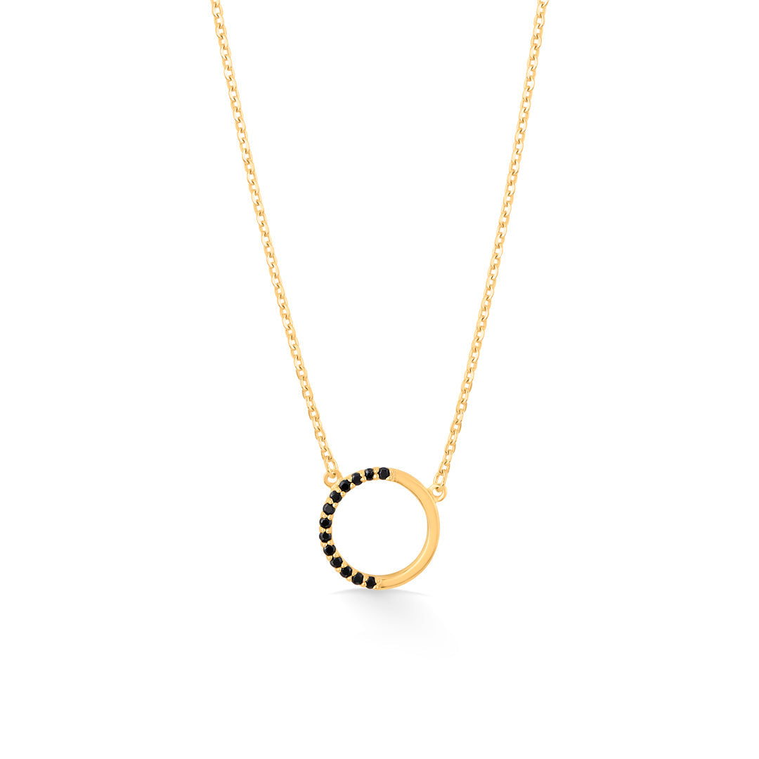 eon ring modern gold necklace