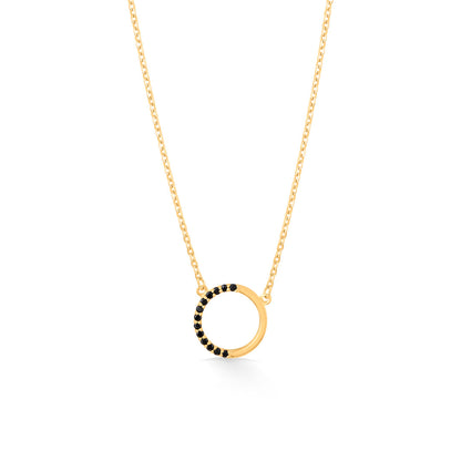 Eon Ring Modern Gold Necklace