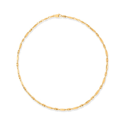 Sunlit Links Men's Gold Chain