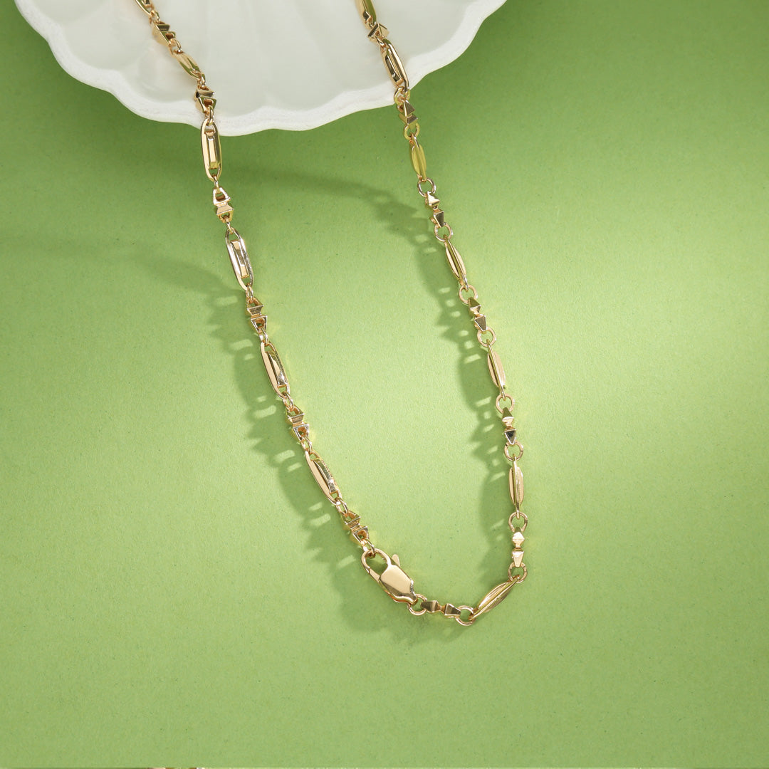 sunlit links mens chain gold chain