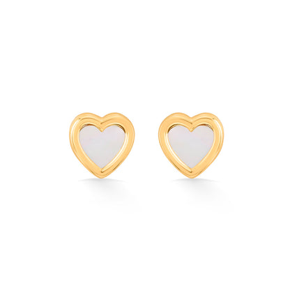 Pure Heart Gold Necklace Set