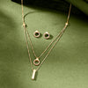 Dainty Sophistication Gold Necklace Set