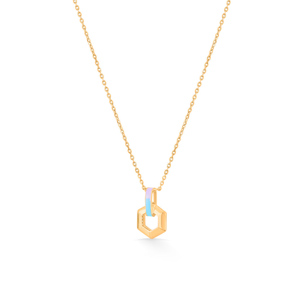 urban hive modern gold necklace