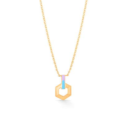Urban Hive Modern Gold Necklace