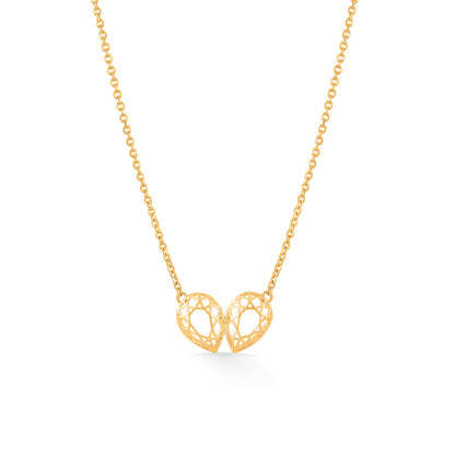 Verdant Lush Gold Necklace Set