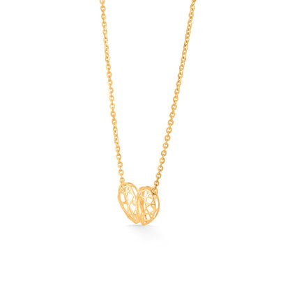 Verdant Lush Gold Necklace Set