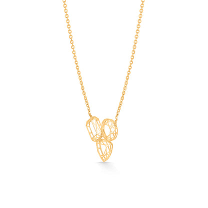 Nested Loops Modern Gold Necklace