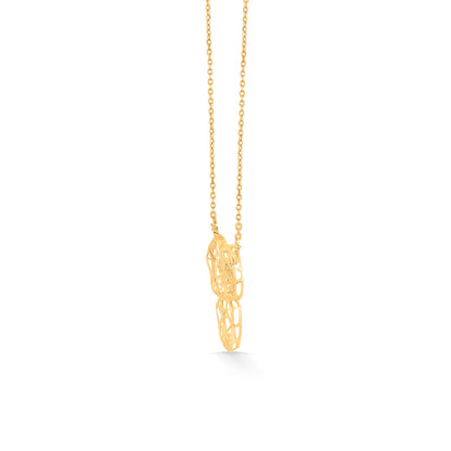 Nested Loops Modern Gold Necklace