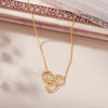 Nested Loops Modern Gold Necklace