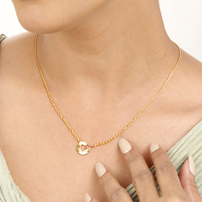 Rhythm Linea Modern Gold Necklace