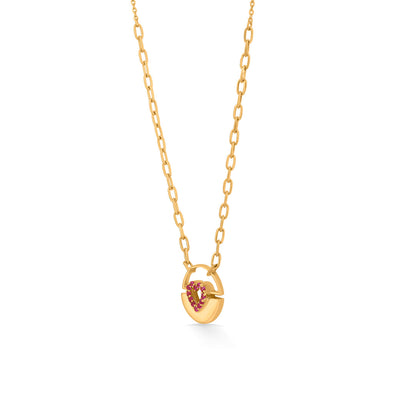 Urban Heartbeat Modern Gold Necklace