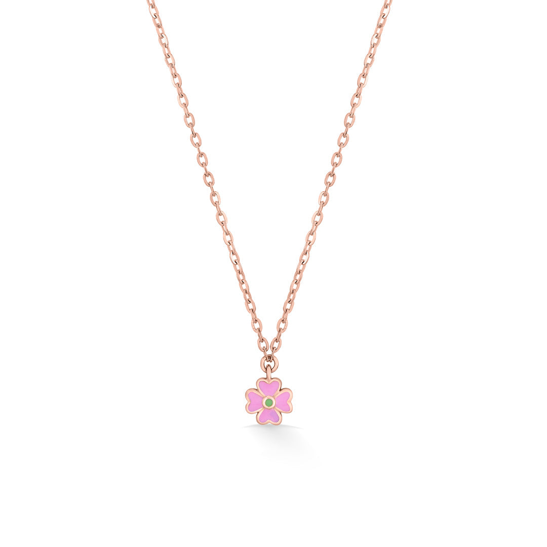 petal sol modern gold necklace