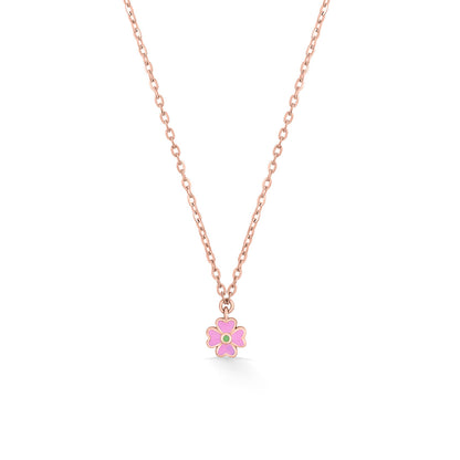 Petal Sol Modern Gold Necklace
