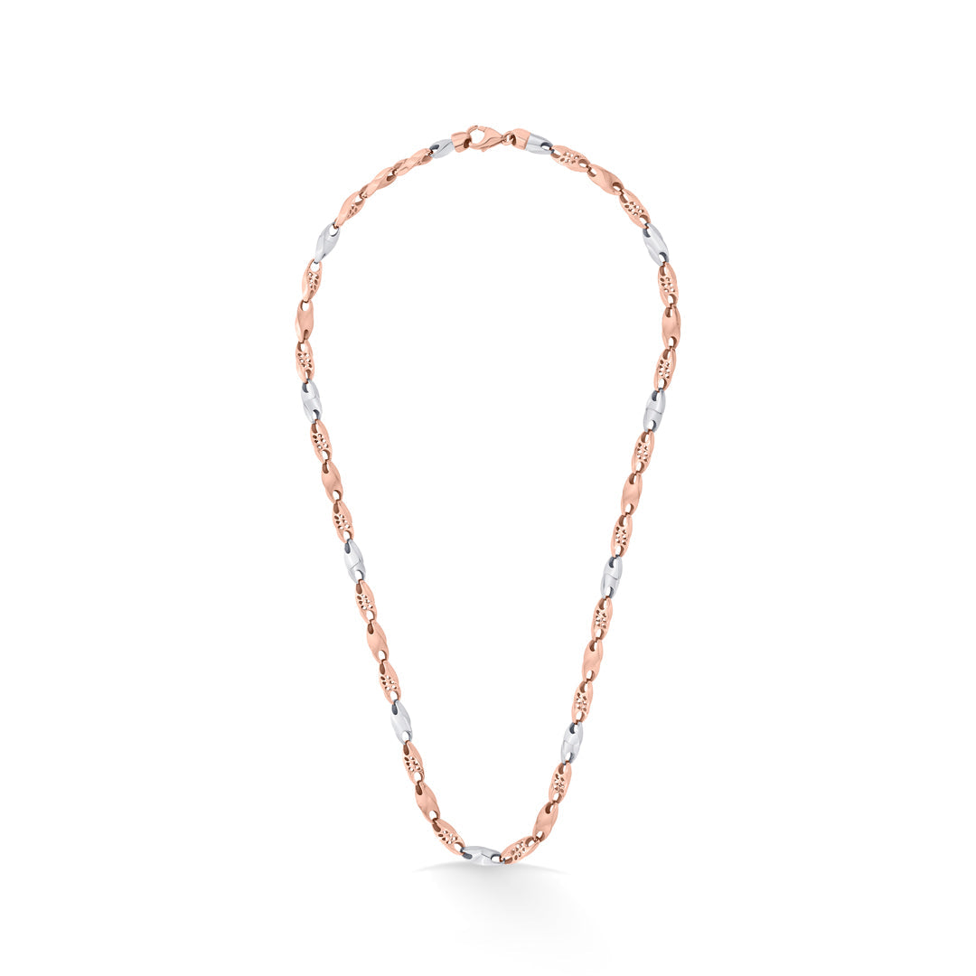 Opulent Twist Men's Gold Chain