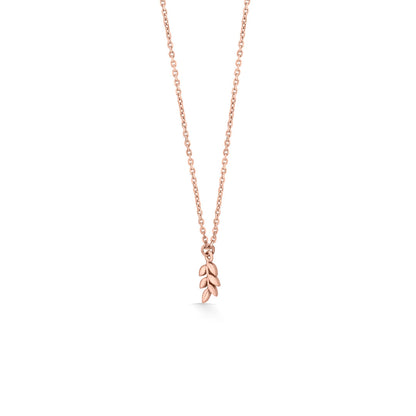 Branch Bloom Modern Gold Necklace