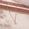 Branch Bloom Modern Gold Necklace