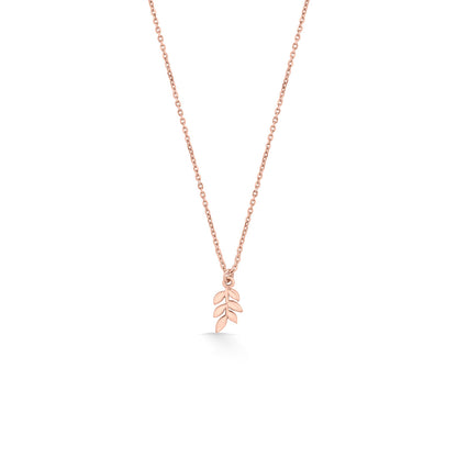Branch Bloom Modern Gold Necklace