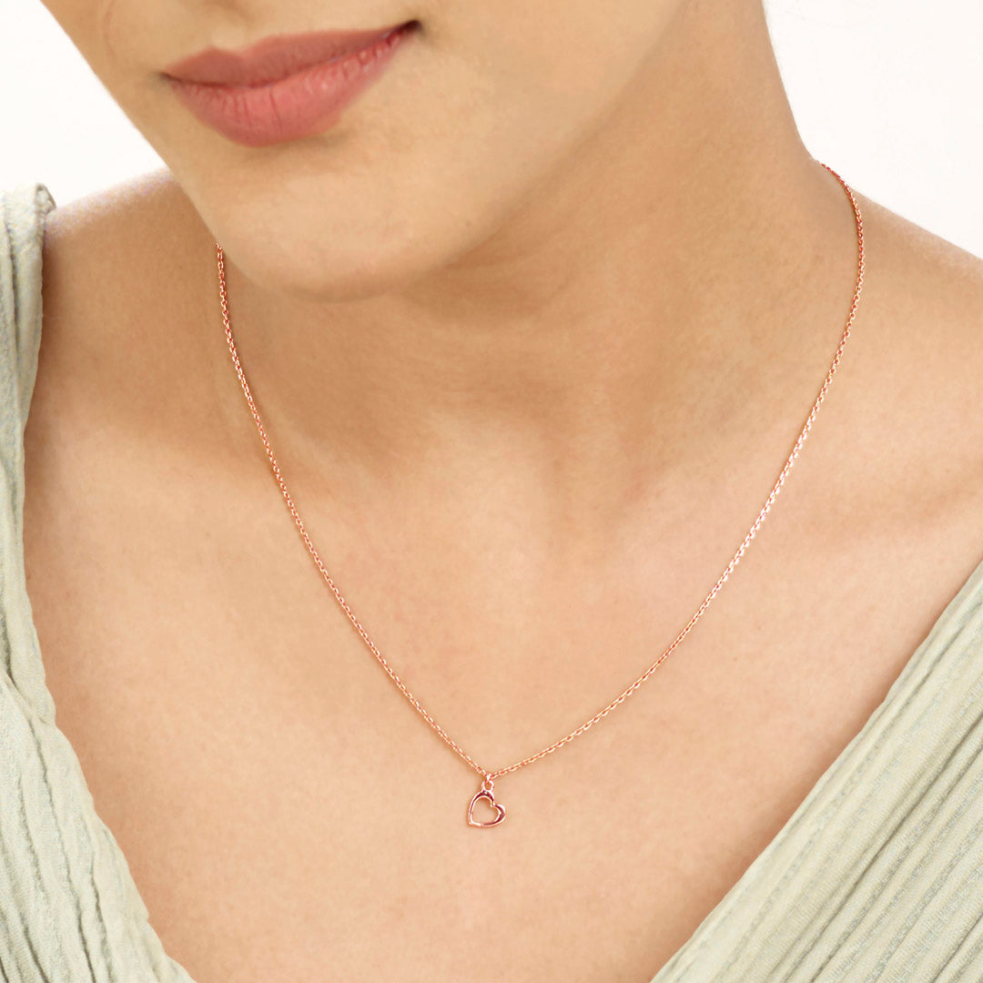 true bond modern gold necklace