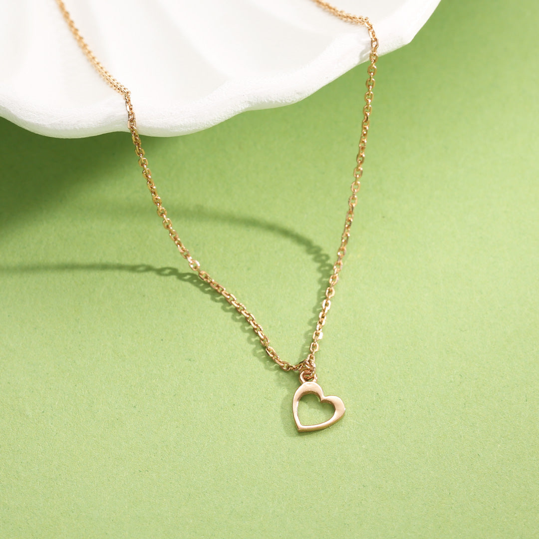 true bond modern gold necklace