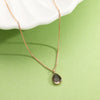 Nightfall Gem Modern Gold Necklace