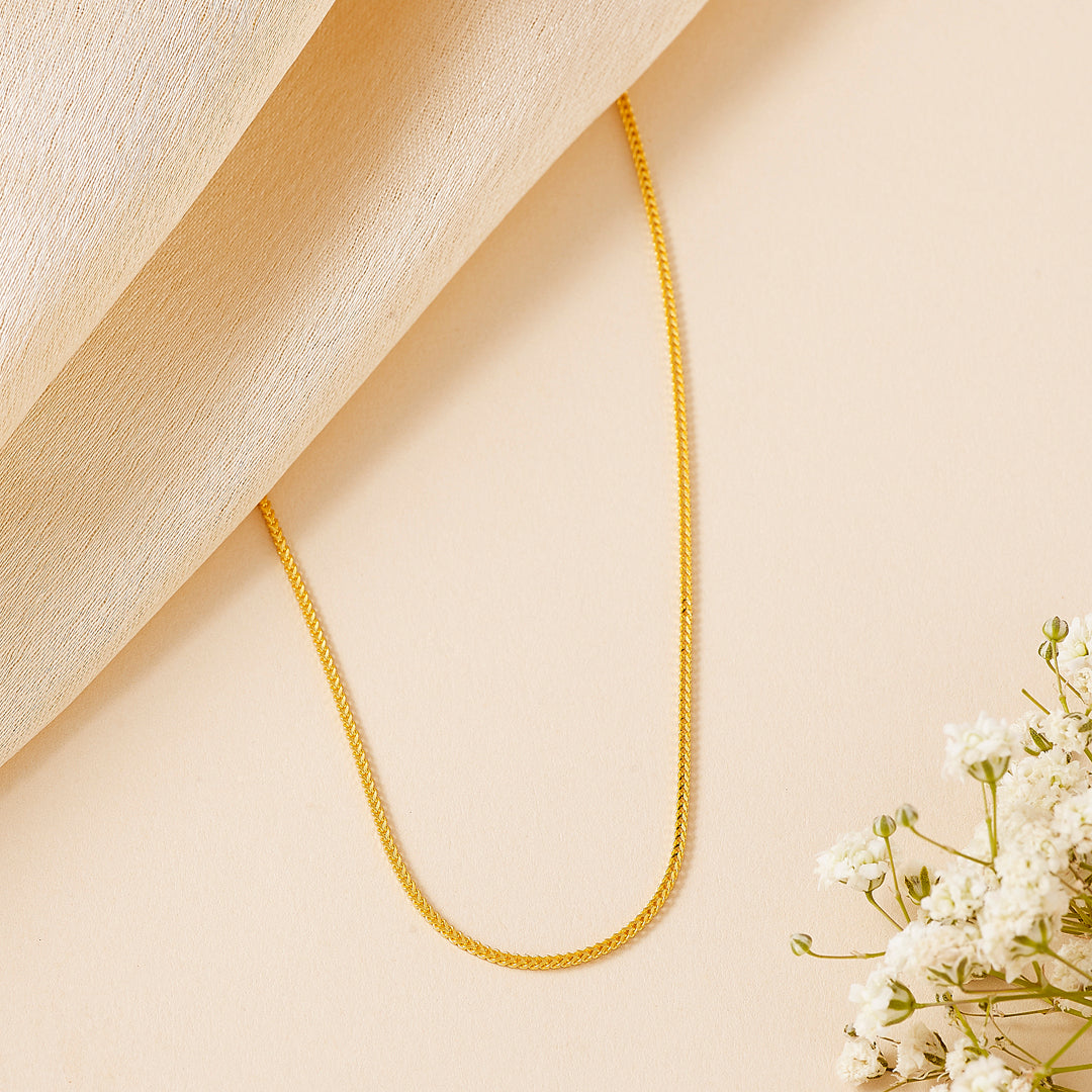 Charm Weave Classic Gold Chain