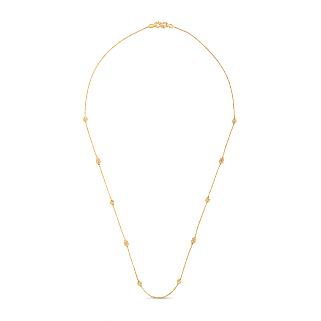 Radiant Link Fancy Gold Chain