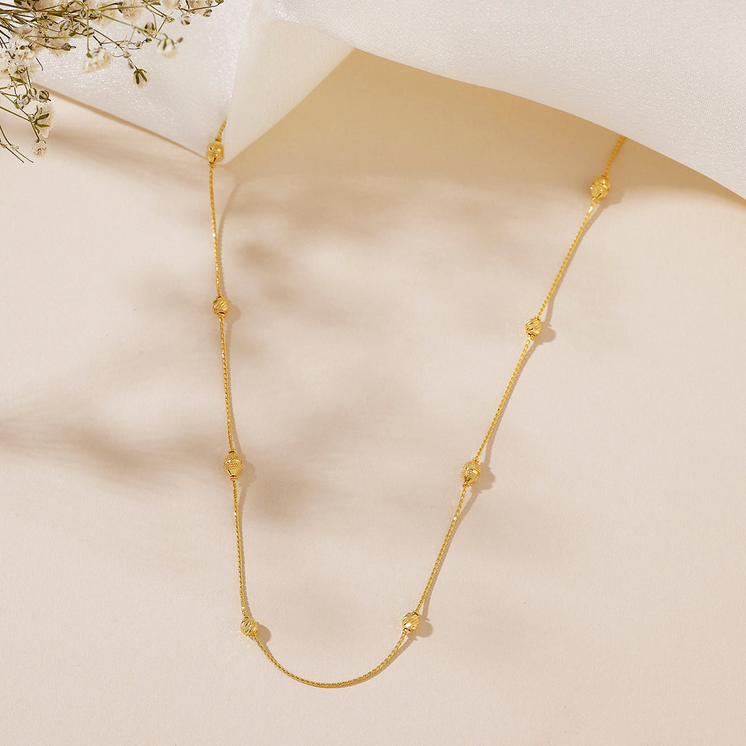 Radiant Link Fancy Gold Chain