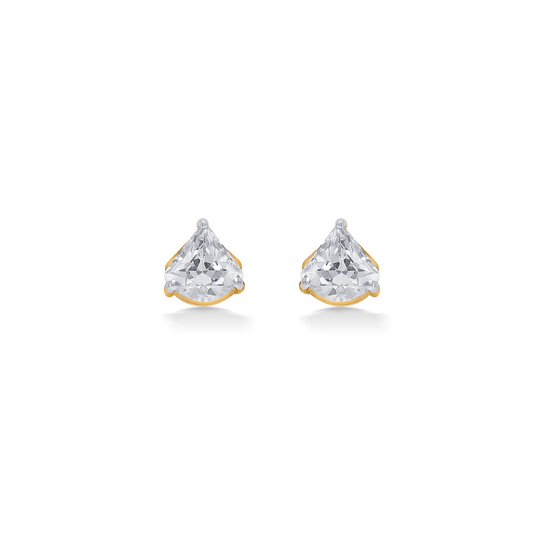 Tiny Delights Yellow Gold Stud Earring For Women