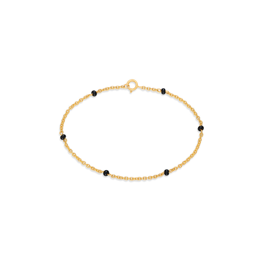 Little Amulet Yellow Gold Kid's Bracelet