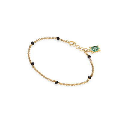 Turtle Yellow Gold Kid's Bracelet