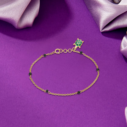 Turtle Yellow Gold Kid's Bracelet