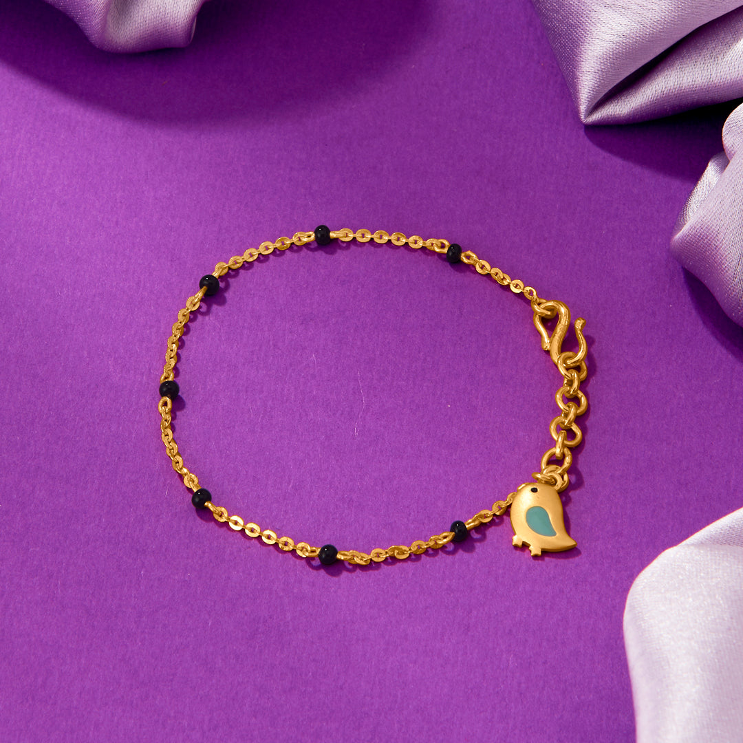 Sparrow Yellow Gold Kid's Bracelet