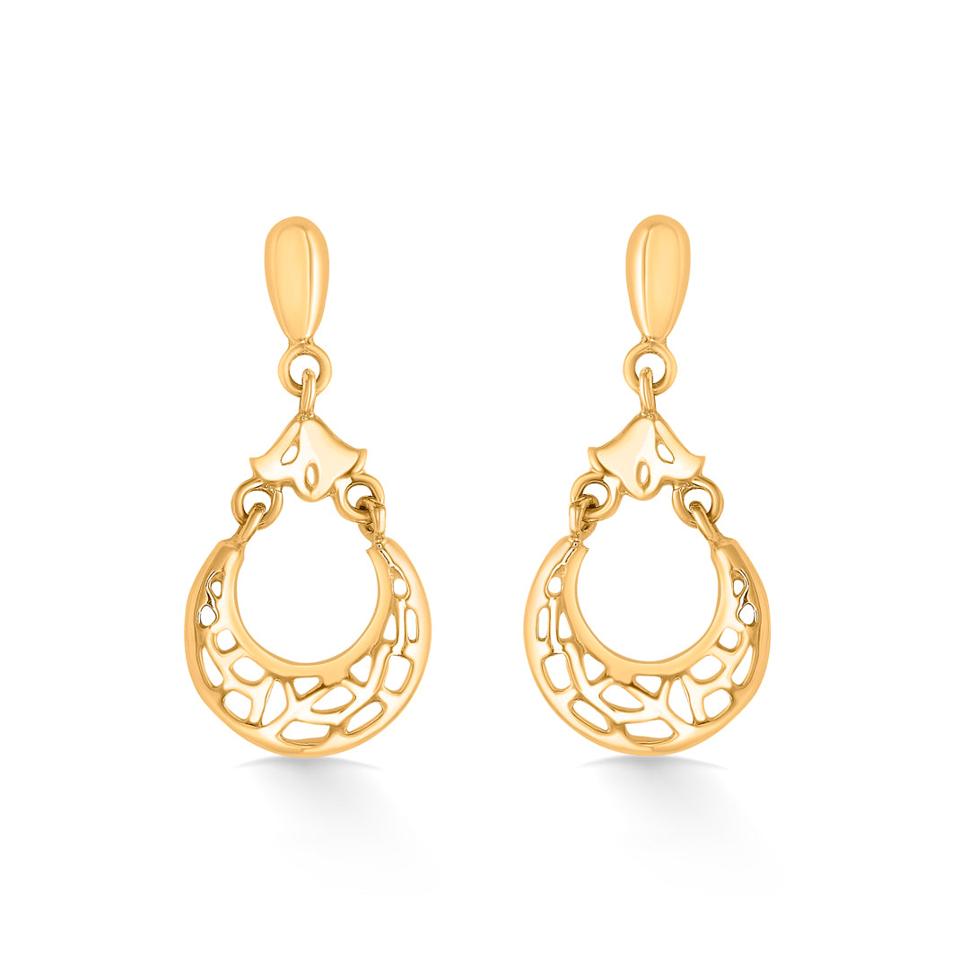 Aralyn Pearl Drop Gold Earring For Women