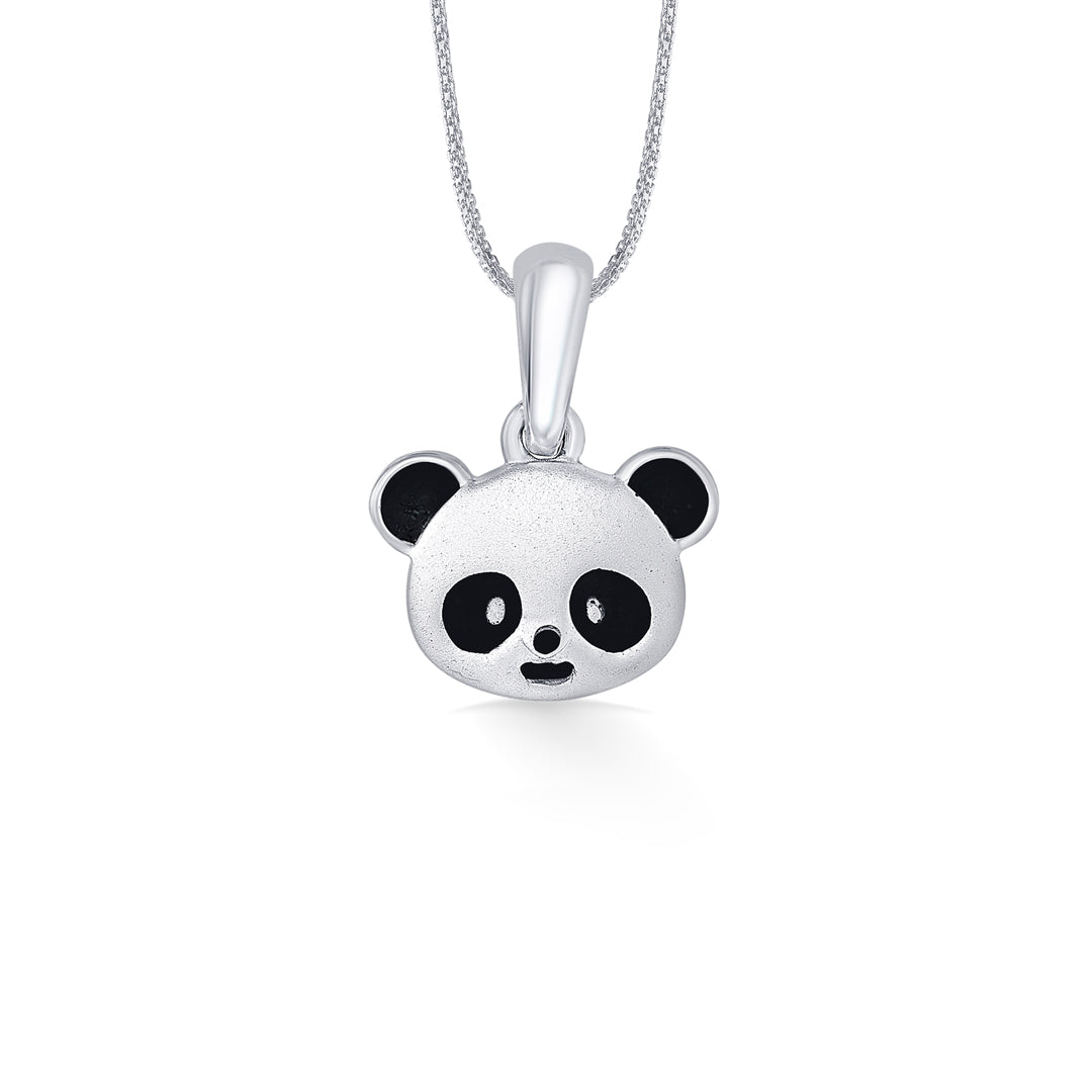 Panda White Gold Kid's Pendant