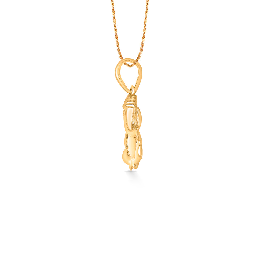 vinayak gold pendant