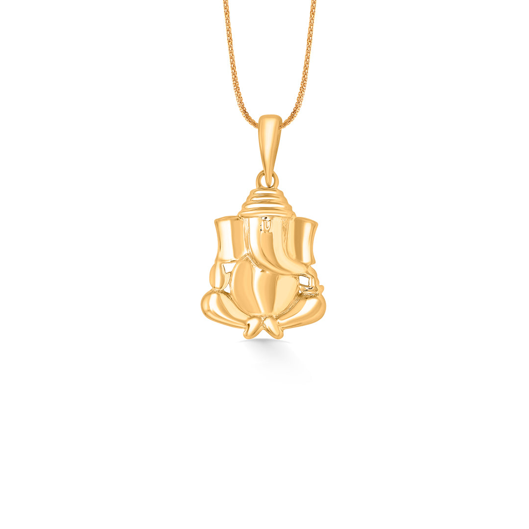 Vinayak Gold Pendant