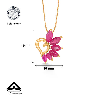 Heartistry Bloom Gold Pendant