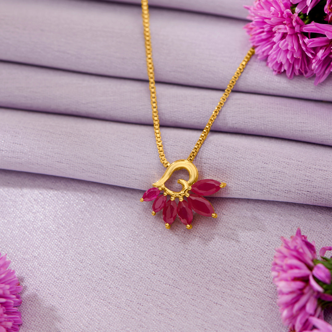 heartistry bloom gold pendant