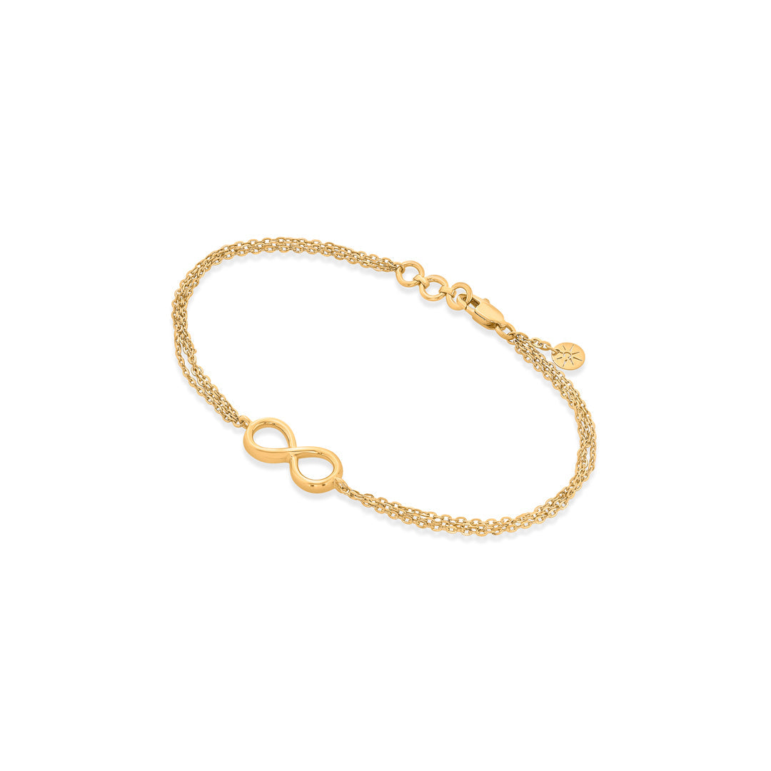 pure infinity gold bracelets