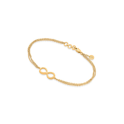 Pure Infinity Gold Bracelets