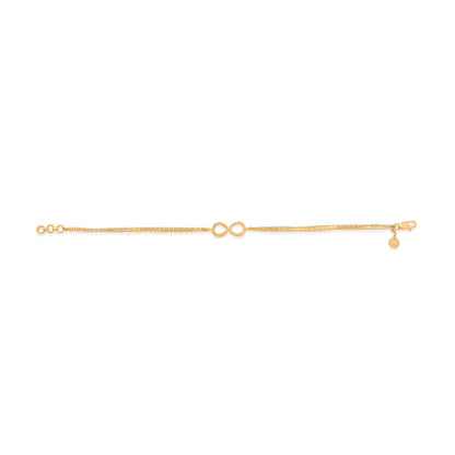 Pure Infinity Gold Bracelet