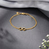 Pure Infinity Gold Bracelets
